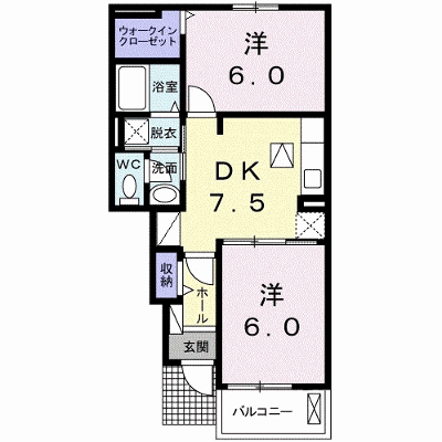 ブリーゼⅠ 104【管理NO：1-022640801-01040】 ★家具家電は申し込み後に搬入します★ ★2026年12月中旬入居可能★の物件画像