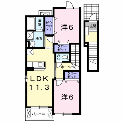 ボー・レジダンス 203【管理NO：1-013446201-02030】 ★家具家電は申し込み後に搬入します★ ★2026年10月上旬入居可能★の物件画像