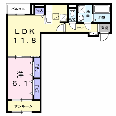 ウィンフィールド博多南 105【管理NO：1-026732201-01050】 ★家具家電は申し込み後に搬入します★ ★2026年11月中旬入居可能★の物件画像