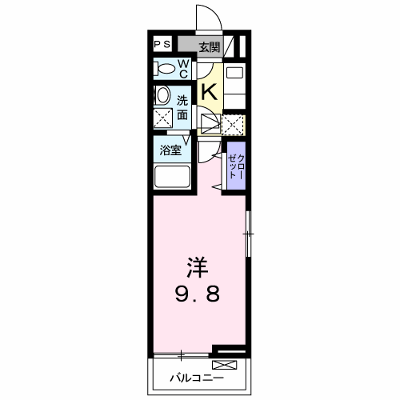 メゾンドソレイユ　Ⅳ 201【管理NO：1-023216001-02010】 ★家具家電は申し込み後に搬入します★ ★2026年10月中旬入居可能★の物件画像
