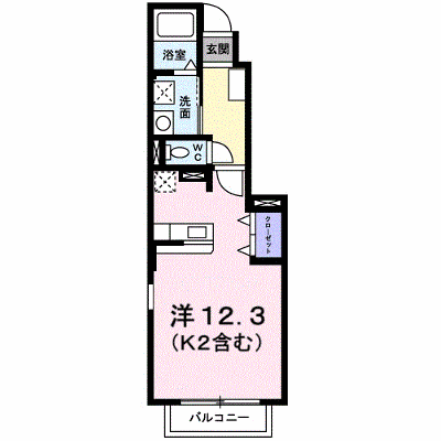 プラシード 107【管理NO：1-015068901-01070】 ★家具家電は申し込み後に搬入します★ ★2026年10月中旬入居可能★の物件画像