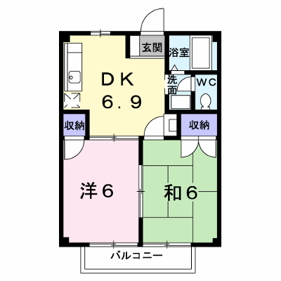 サクセスコーポオイカワ 204【管理NO：1-004540401-02040】 ★家具家電は申し込み後に搬入します★ ★2026年10月中旬入居可能★の物件画像
