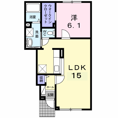 アルハンブラ 103【管理NO：1-017463801-01030】 ★家具家電は申し込み後に搬入します★ ★2026年10月上旬入居可能★の物件画像