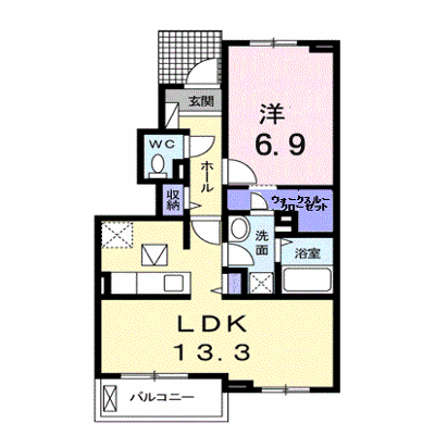 ブランドール　吉岡 104【管理NO：1-023313201-01040】 ★家具家電は申し込み後に搬入します★ ★2026年10月中旬入居可能★の物件画像