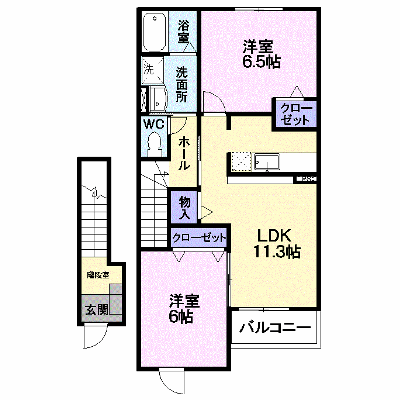 リリエンハイム　Ａ 122【管理NO：1-014259301-02020】 ★家具家電は申し込み後に搬入します★ ★2026年10月下旬入居可能★の物件画像