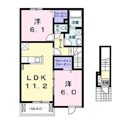 ヴィラ・コンフォール　Ｂ 202【管理NO：1-022834302-02020】 ★家具家電は申し込み後に搬入します★ ★2026年12月中旬入居可能★の物件画像