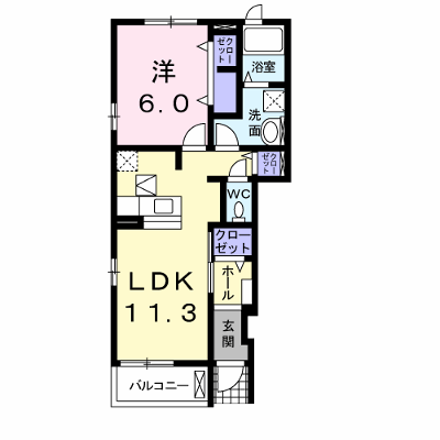 ミル・クレープ　弐番館 101【管理NO：1-015022502-01010】 ★家具家電は申し込み後に搬入します★ ★2026年10月中旬入居可能★の物件画像