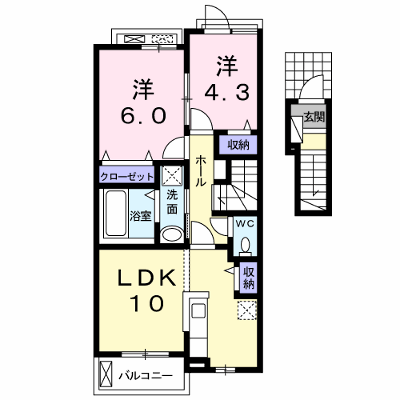 Ｂｅｌｌｅ　Ｃｏｌｌｉｎｅ 203【管理NO：1-023747701-02030】 ★家具家電は申し込み後に搬入します★ ★2026年11月中旬入居可能★の物件画像