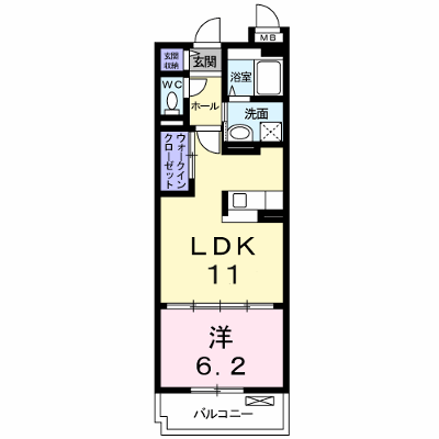 赤坂レジデンス 103【管理NO：1-016298401-01030】 ★家具家電は申し込み後に搬入します★ ★2026年10月中旬入居可能★の物件画像