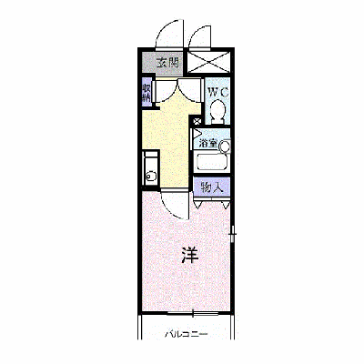 エレガンラルジュ 101【管理NO：1-009701201-01010】 ★家具家電は申し込み後に搬入します★の物件画像