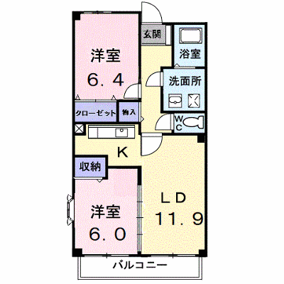 グレンツェント 305【管理NO：1-009444901-03050】 ★家具家電は申し込み後に搬入します★ ★2026年10月下旬入居可能★の物件画像