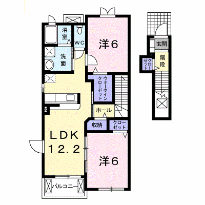 グリーンフォーレストⅢ 203【管理NO：1-015305603-02030】 ★家具家電は申し込み後に搬入します★の物件画像