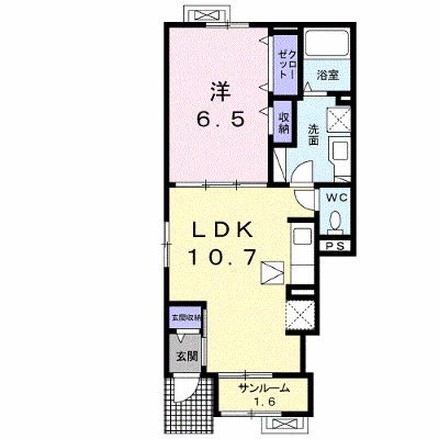 セイバリーⅢ　Ｃ 101【管理NO：1-023287303-01010】 ★家具家電は申し込み後に搬入します★ ★2026年10月中旬入居可能★の物件画像