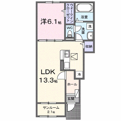 ルシエール 102【管理NO：1-028678601-01020】 ★家具家電は申し込み後に搬入します★の物件画像