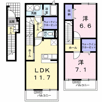 ディライト一番町 204【管理NO：1-013654101-02040】 ★家具家電は申し込み後に搬入します★ ★2026年10月中旬入居可能★の物件画像