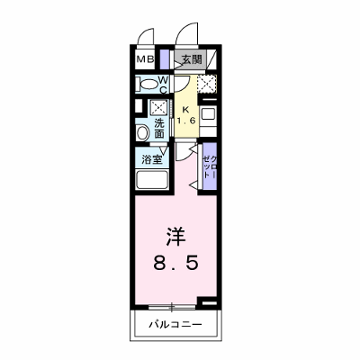 ヴェリーヌ 303【管理NO：1-027436201-03030】 ★家具家電は申し込み後に搬入します★の物件画像