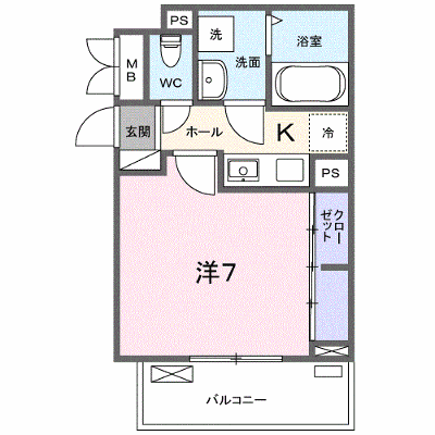 アミーゴⅢ 203【管理NO：1-026847601-02030】 ★家具家電は申し込み後に搬入します★ ★2026年10月中旬入居可能★の物件画像