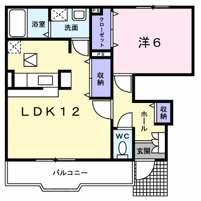 フェアリー　テール 102【管理NO：1-012959501-01020】 ★家具家電は申し込み後に搬入します★ ★2026年11月中旬入居可能★の物件画像