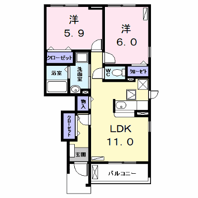 サンパティー　Ａ 102【管理NO：1-016903401-01020】 ★家具家電は申し込み後に搬入します★ ★2026年10月下旬入居可能★の物件画像