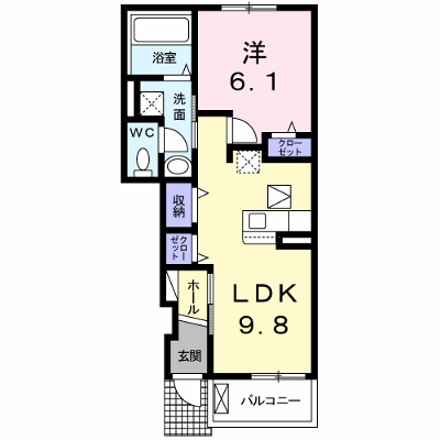 ニューサンパークⅡ 103【管理NO：1-025044501-01030】 ★家具家電は申し込み後に搬入します★ ★2026年10月中旬入居可能★の物件画像