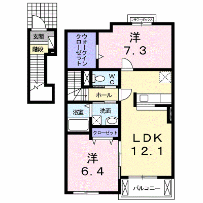 サンペドロＢ 201【管理NO：1-019192802-02010】 ★家具家電は申し込み後に搬入します★ ★2026年10月中旬入居可能★の物件画像