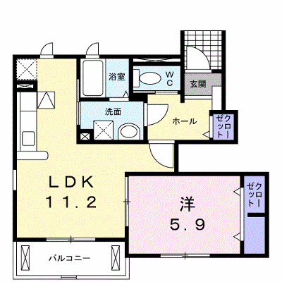 ブエナビスタ 102【管理NO：1-015680001-01020】 ★家具家電は申し込み後に搬入します★ ★2026年11月上旬入居可能★の物件画像