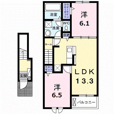 シェ・ミライク五反田 203【管理NO：1-028854201-02030】 ★家具家電は申し込み後に搬入します★ ★2027年01月下旬入居可能★の物件画像