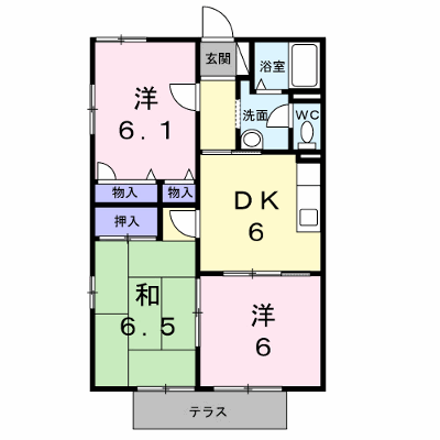サンフローラ 103【管理NO：1-099465301-01030】 ★家具家電は申し込み後に搬入します★ ★2026年10月上旬入居可能★の物件画像
