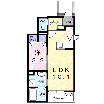 カトレアⅠ 101【管理NO：1-027232001-01010】 ★家具家電は申し込み後に搬入します★の物件画像