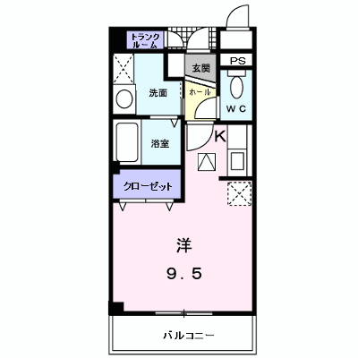 プチ・ソレール 105【管理NO：1-012266001-01040】 ★家具家電は申し込み後に搬入します★ ★2026年10月中旬入居可能★の物件画像