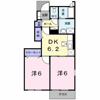 ラ・メゾン　アンソレイエ　Ａ 101【管理NO：1-015512701-01010】 ★家具家電は申し込み後に搬入します★の物件画像