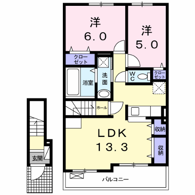 メイプレーヌ　Ｇ 202【管理NO：1-023245302-02020】 ★家具家電は申し込み後に搬入します★ ★2026年09月中旬入居可能★の物件画像