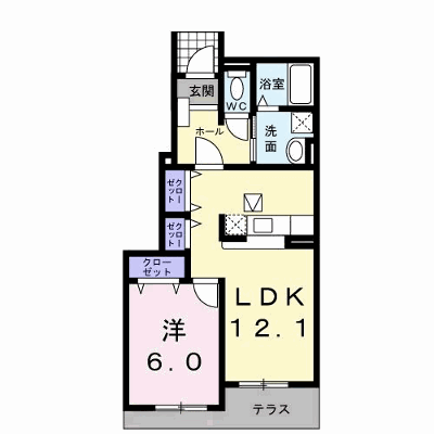 アルコバレ－ノ・ＰＳ　Ｂ 103【管理NO：1-013510202-01030】 ★家具家電は申し込み後に搬入します★ ★2026年10月中旬入居可能★の物件画像