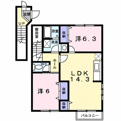 フォー・シーズンズ　Ｂ棟 201【管理NO：1-010633802-02010】 ★家具家電は申し込み後に搬入します★ ★2026年11月下旬入居可能★の物件画像