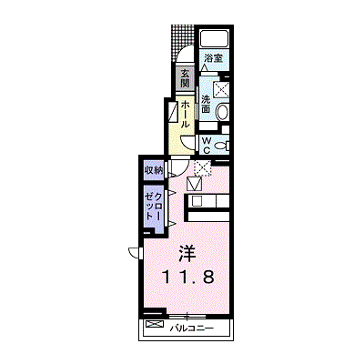 ベネディーレ　Ⅱ 106【管理NO：1-020432301-01050】 ★家具家電は申し込み後に搬入します★の物件画像