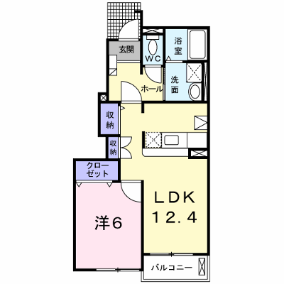 アヴァン　パルク　Ｗ 103【管理NO：1-014467902-01030】 ★家具家電は申し込み後に搬入します★ ★2026年10月中旬入居可能★の物件画像