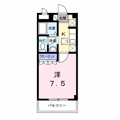 ミキハウス 207【管理NO：1-099277301-02060】 ★家具家電は申し込み後に搬入します★ ★2026年12月中旬入居可能★の物件画像