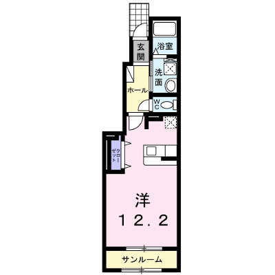 アルバ・カーサ　Ａ 102【管理NO：1-016919201-01020】 ★家具家電は申し込み後に搬入します★ ★2026年10月中旬入居可能★の物件画像