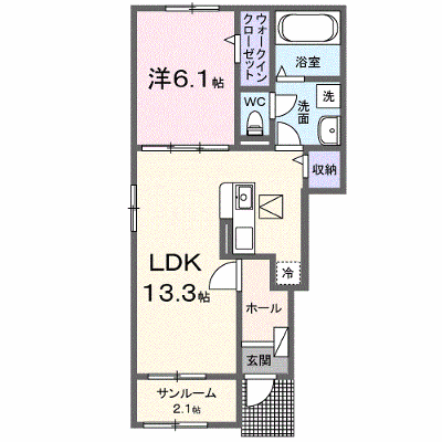 グラン・ジュテⅦ 101【管理NO：1-028574201-01010】 ★家具家電は申し込み後に搬入します★の物件画像