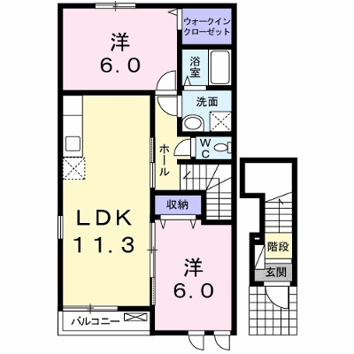 グリーン　ワールドⅡ 201【管理NO：1-016977902-02010】 ★家具家電は申し込み後に搬入します★ ★2026年11月上旬入居可能★の物件画像