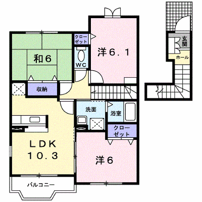 アルドーレ　五番館 204【管理NO：1-013683905-02040】 ★家具家電は申し込み後に搬入します★ ★2026年10月下旬入居可能★の物件画像