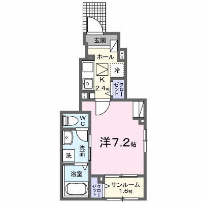 小郡下郷アパート 101【管理NO：1-028796301-01010】 ★家具家電は申し込み後に搬入します★ ★2027年02月中旬入居可能★の物件画像