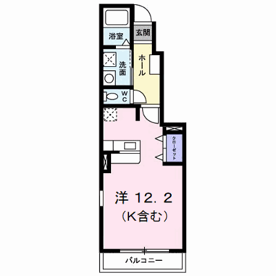 フィーノヴィラⅡ 103【管理NO：1-014320902-01030】 ★家具家電は申し込み後に搬入します★ ★2026年10月中旬入居可能★の物件画像