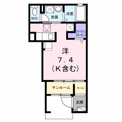 クレアⅡ 102【管理NO：1-028527101-01020】 ★家具家電は申し込み後に搬入します★ ★2026年11月下旬入居可能★の物件画像