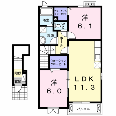 フィオーレ波佐見Ｂ 203【管理NO：1-019254602-02030】 ★家具家電は申し込み後に搬入します★ ★2026年10月中旬入居可能★の物件画像