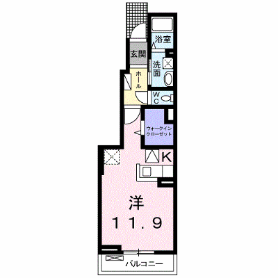 フェア　ブリーズ 102【管理NO：1-018958901-01020】 ★家具家電は申し込み後に搬入します★ ★2026年10月中旬入居可能★の物件画像