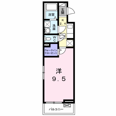 グラツィオーソ 103【管理NO：1-026082801-01030】 ★家具家電は申し込み後に搬入します★の物件画像