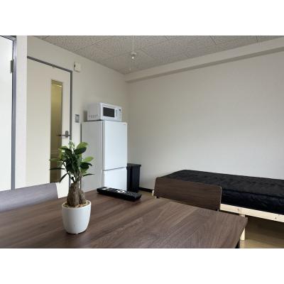 草津駅徒歩12分🚉家具家電付き✨いちばんちマンスリー西草津の物件画像
