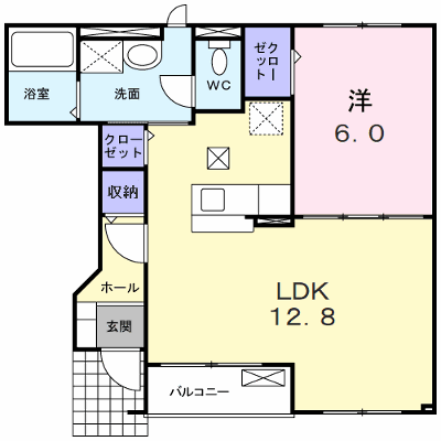 リル・ラフィユ 103【管理NO：1-014859201-01030】 ★家具家電は申し込み後に搬入します★ ★2026年09月下旬入居可能★の物件画像