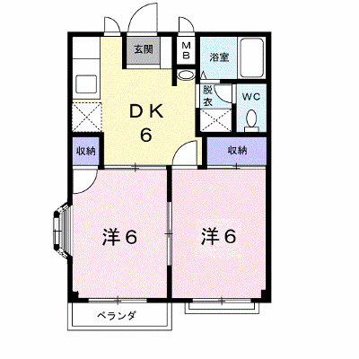美宝　３ 105【管理NO：1-006874003-01040】 ★家具家電は申し込み後に搬入します★ ★2026年10月上旬入居可能★の物件画像